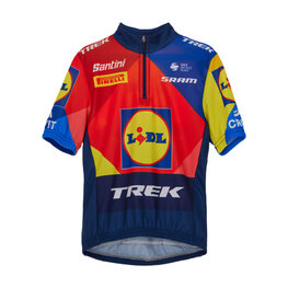 SANTINI Tricou de ciclism cu mânecă scurtă - LIDL TREK 2025 - multicolor