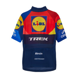 SANTINI Tricou de ciclism cu mânecă scurtă - LIDL TREK 2025 - multicolor