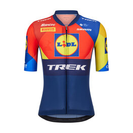 SANTINI Tricou de ciclism cu mânecă scurtă - LIDL TREK 2025 - multicolor