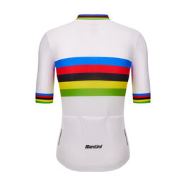 SANTINI Tricou de ciclism cu mânecă scurtă - UCI WORLD CHAMPION - multicolor