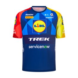 SANTINI Tricou de ciclism cu mânecă scurtă - LIDL TREK - TECHNICAL T-SHIRT
