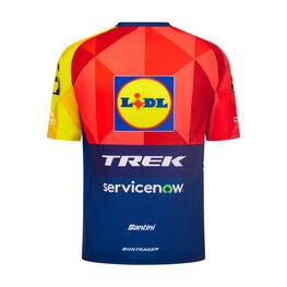 SANTINI Tricou de ciclism cu mânecă scurtă - LIDL TREK - TECHNICAL T-SHIRT