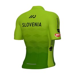ALÉ Tricou de ciclism cu mânecă scurtă - SLOVENIAN FEDERATION PRIME 2024 - verde