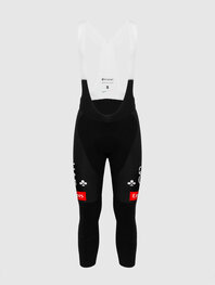 PISSEI Pantaloni de ciclism lungi cu bretele - UAE TEAM EMIRATES - XRG 2025 REPLICA - alb/negru