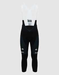 PISSEI Pantaloni de ciclism lungi cu bretele - UAE TEAM EMIRATES 2024 - negru