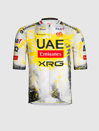 PISSEI Tricou de ciclism cu mânecă scurtă - UAE TEAM EMIRATES 2025 REPLICA - multicolor