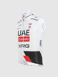 PISSEI Vestă de ciclism - UAE TEAM EMIRATES 2026 REPLICA - alb/roșu/negru