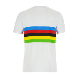 SANTINI Tricou de ciclism cu mânecă scurtă - UCI OFFICIAL WORLD CHAMPION KID - multicolor