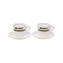 SANTINI cupe - UCI WORLD CHAMPION ESPRESSO CUPS - multicolor