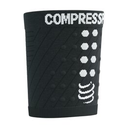 COMPRESSPORT brăţara împotriva transpiraţiei - RACING SWEATBANDS - negru