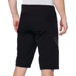 100% SPEEDLAB Pantaloni scurți de ciclism fără bretele - AIRMATIC - negru