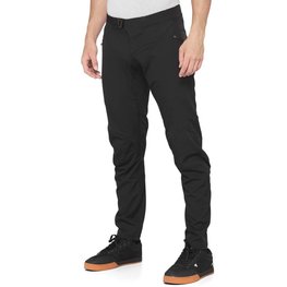 100% SPEEDLAB Pantaloni de ciclism lungi fără bretele - AIRMATIC - negru