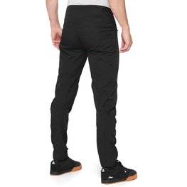 100% SPEEDLAB Pantaloni de ciclism lungi fără bretele - AIRMATIC - negru