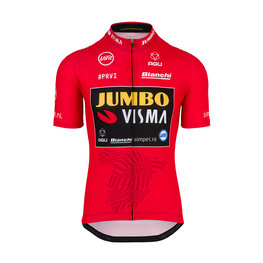 AGU Tricou de ciclism cu mânecă scurtă - JUMBO-VISMA 2019 - roșu