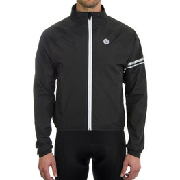 AGU Jachetă termoizolantă de ciclism - ESSENTIAL RAIN - negru