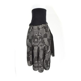 AGU Mănuși cu degete lungi de ciclism - WINDPROOF II HIVIS - negru