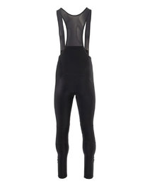 AGU Pantaloni de ciclism lungi cu bretele - ESSENTIAL II WNDPR - negru