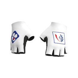 ALÉ Mănuși de ciclism fără degete - GROUPAMA FDJ 2018 - alb