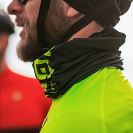 ALÉ Guler de ciclism - IDENTITY - negru/galben