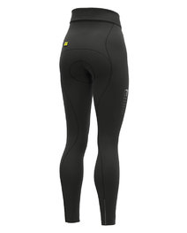 ALÉ Pantaloni de ciclism lungi fără bretele - ESSENTIAL LADY WNT - negru