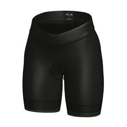 ALÉ Pantaloni scurți de ciclism fără bretele - CLASSICO RL LADY - negru