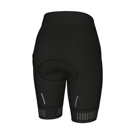 ALÉ Pantaloni scurți de ciclism fără bretele - TRAGUARDO LADY  - alb/negru