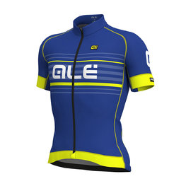 ALÉ Tricou de ciclism cu mânecă scurtă - SALITA - galben/albastru