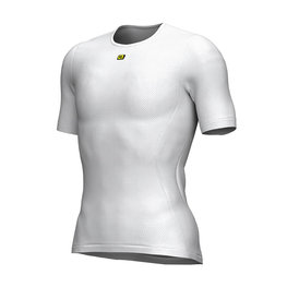 ALÉ Tricou de ciclism cu mânecă scurtă - INTIMO VELO ACTIVESLEEVE - alb