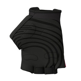 ALÉ Mănuși de ciclism fără degete - DOTS  - roz/negru