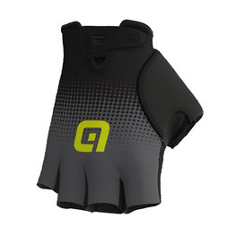 ALÉ Mănuși de ciclism fără degete - DOTS  - negru/gri