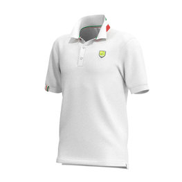 ALÉ Tricou de ciclism cu mânecă scurtă - POLO  - alb
