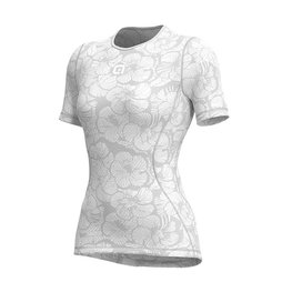 ALÉ Tricou de ciclism cu mânecă scurtă - PETUNIA LADY - alb