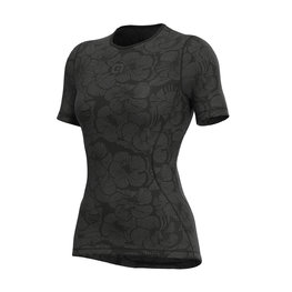 ALÉ Tricou de ciclism cu mânecă scurtă - PETUNIA LADY - negru