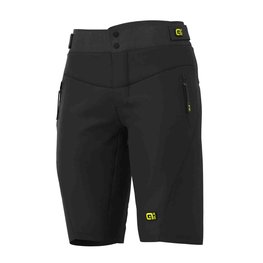 ALÉ Pantaloni scurți de ciclism fără bretele - ENDURO 2.0 - negru