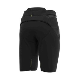 ALÉ Pantaloni scurți de ciclism fără bretele - ENDURO 2.0 - negru