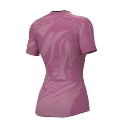 ALÉ Tricou de ciclism cu mânecă scurtă - ETESIA LADY - roz