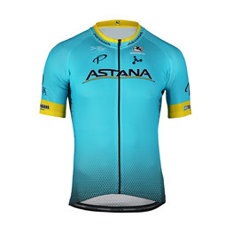 GIORDANA Tricou de ciclism cu mânecă scurtă - ASTANA 2019 VERO PRO - turcoaz