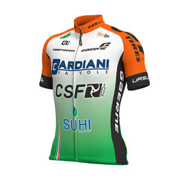 ALÉ Tricou de ciclism cu mânecă scurtă - BARDIANI CSF 2019 - multicolor