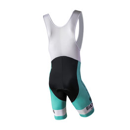 BIANCHI MILANO Pantaloni scurți de ciclism fără bretele - VICTORY - albastru