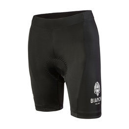 BIANCHI MILANO Pantaloni scurți de ciclism fără bretele - JABALON LADY - negru