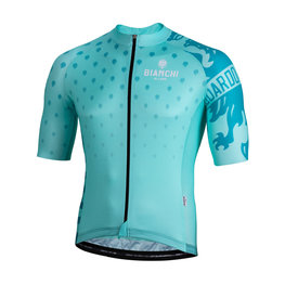BIANCHI MILANO Tricou de ciclism cu mânecă scurtă - SAVIGNANO - verde