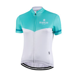 BIANCHI MILANO Tricou de ciclism cu mânecă scurtă - GINOSA LADY - albastru/alb