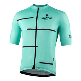 BIANCHI MILANO Tricou de ciclism cu mânecă scurtă - DISUERI - albastru deschis