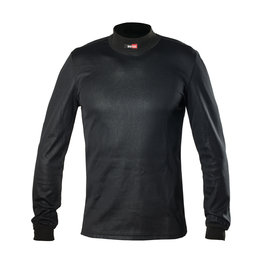 BIOTEX Tricou de ciclism cu mânecă lungă - WINDPROOF - negru