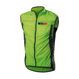 BIOTEX Vestă de ciclism - X-LIGHT - negru/verde