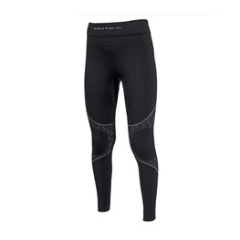 BIOTEX Pantaloni de ciclism lungi fără bretele - THERMAL KIDS - negru