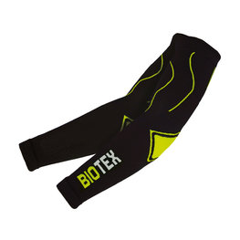 BIOTEX Încălzitoare de braț pentru ciclism - SEAMLESS - negru/galben