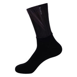 BONAVELO Șosete clasice de ciclism - MIST - alb/negru