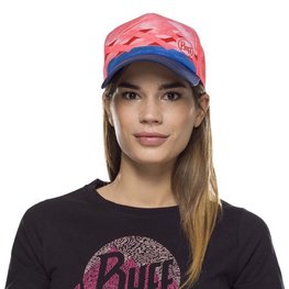 BUFF Șapcă de ciclism - TRUCKER AMDO - albastru/roz