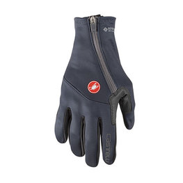 CASTELLI Mănuși cu degete lungi de ciclism - MORTIROLO WINTER - albastru